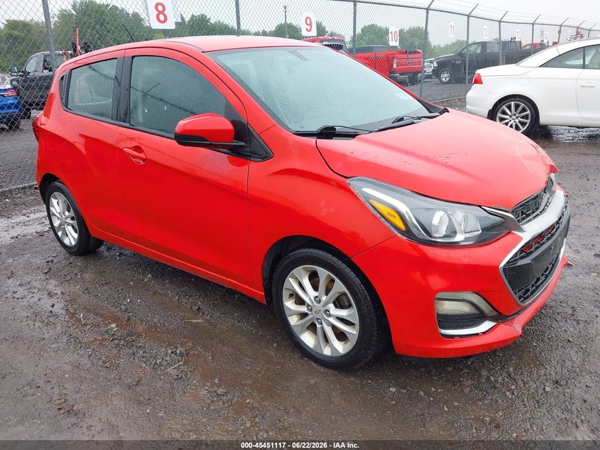 2020 Chevrolet Spark VIN KL8CD6SA6LC414910 IAAI salvage auction — FRONT END, Salvage Title, sold $25 on 2026-07-30 (photo 1)