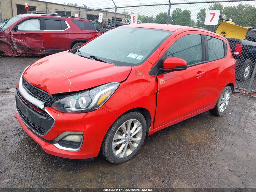 2020 Chevrolet Spark VIN KL8CD6SA6LC414910 IAAI salvage auction — FRONT END, Salvage Title, sold $25 on 2026-07-30 (photo 2)