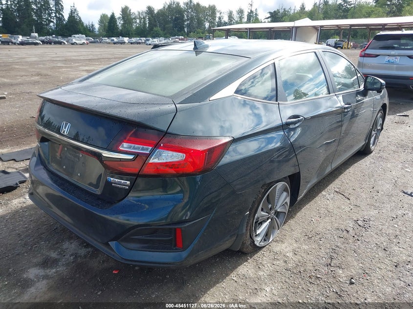 2018 Honda Clarity VIN JHMZC5F34JC022661 IAAI salvage auction — LEFT SIDE, Salvage Title, sold $5,100 on 2026-07-15 (photo 4)