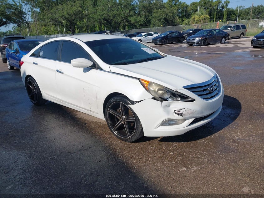 2013 Hyundai Sonata VIN 5NPEC4AC8DH726372 IAAI salvage auction — FRONT END, Clear (Florida), sold $25 on 2026-07-29 (photo 1)