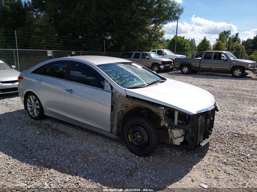 2012 Hyundai Sonata VIN 5NPEC4AC4CH474120 IAAI salvage auction — FRONT END, Salvage (Alabama), sold $400 on 2026-07-20 (photo 1)