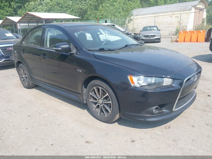 2015 Mitsubishi Lancer VIN JA32V2FW7FU024183 IAAI salvage auction — NORMAL WEAR, Clear (Maryland), sold $1,100 on 2026-07-21 (photo 1)