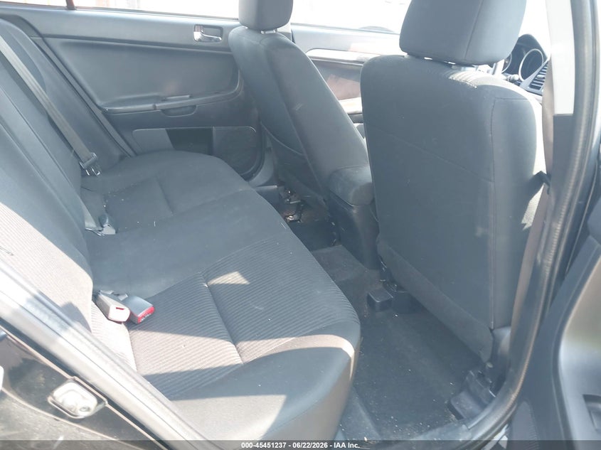 2015 Mitsubishi Lancer VIN JA32V2FW7FU024183 IAAI salvage auction — NORMAL WEAR, Clear (Maryland), sold $1,100 on 2026-07-21 (photo 8)