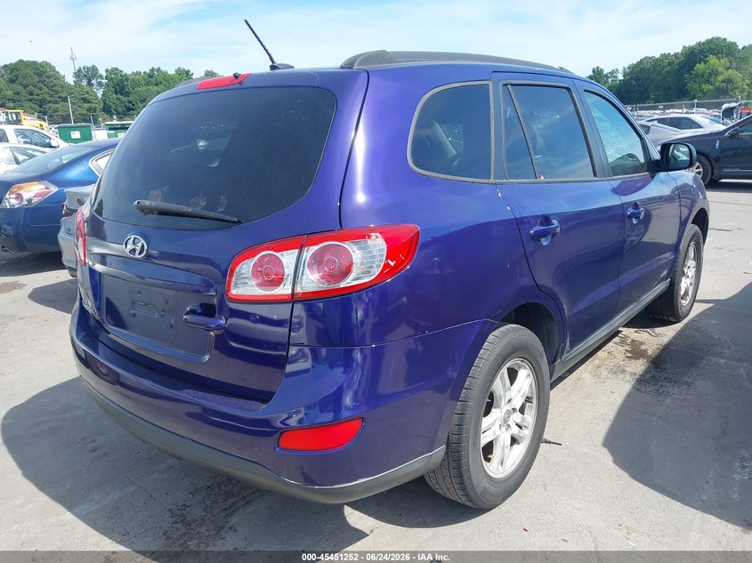 2012 Hyundai Santa fe VIN 5XYZG3AB2CG122412 IAAI salvage auction — FRONT END, Salvage (Idaho), sold $1,000 on 2026-07-06 (photo 4)