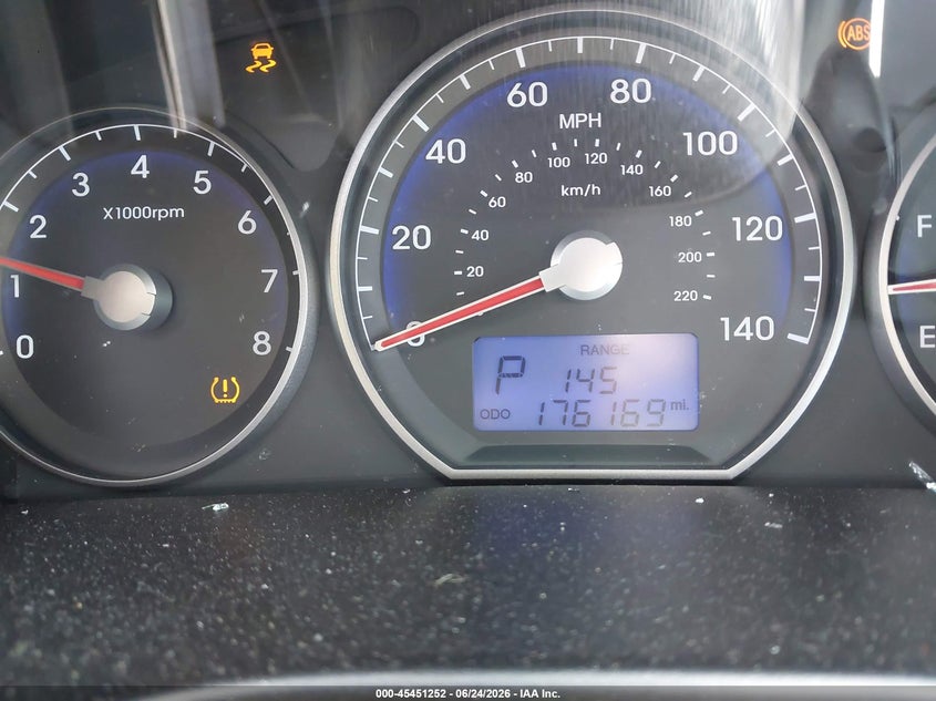 2012 Hyundai Santa fe VIN 5XYZG3AB2CG122412 IAAI salvage auction — FRONT END, Salvage (Idaho), sold $1,000 on 2026-07-06 (photo 7)