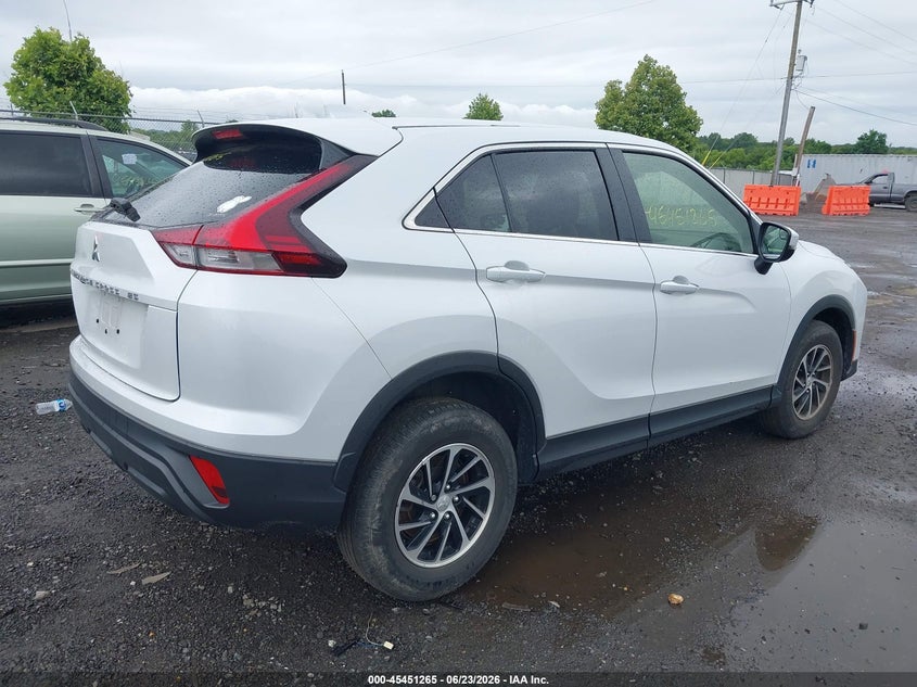 2024 Mitsubishi Eclipse cross VIN JA4ATUAA2RZ000496 IAAI salvage auction — LEFT FRONT, Salvage Title, sold $7,200 on 2026-08-25 (photo 4)