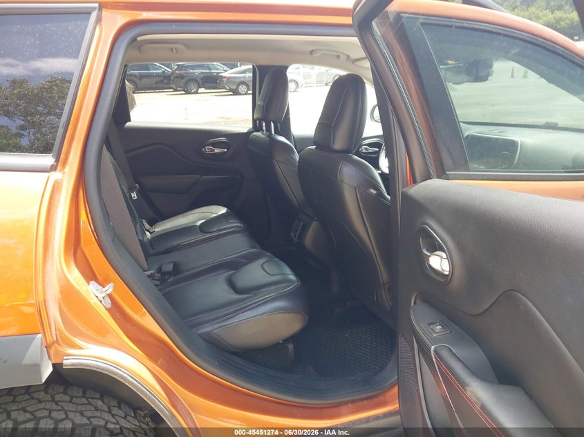 2016 Jeep Cherokee VIN 1C4PJMBS4GW155627 IAAI salvage auction — LEFT FRONT, Clear (Michigan), sold $1,975 on 2026-08-03 (photo 8)