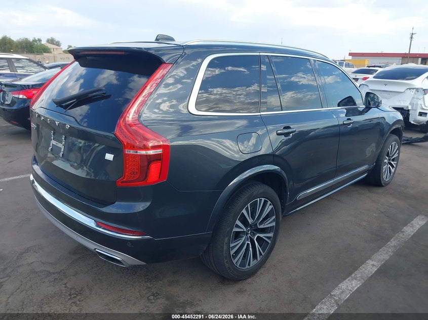 2021 Volvo Xc90 VIN YV4BR0CK9M1760825 IAAI salvage auction — FRONT END, Salvage Title, sold $10,000 on 2026-08-01 (photo 4)