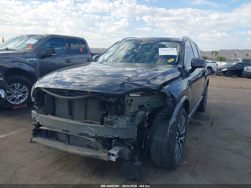 2021 Volvo Xc90 VIN YV4BR0CK9M1760825 IAAI salvage auction — FRONT END, Salvage Title, sold $10,000 on 2026-08-01 (photo 6)