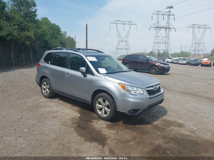 2016 Subaru Forester VIN JF2SJAHC6GH516242 IAAI salvage auction — NORMAL WEAR, Clear (Pennsylvania), sold $550 on 2026-07-17 (photo 1)