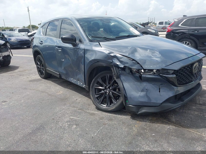 2022 Mazda Cx-5 VIN JM3KFBCM8N0524481 IAAI salvage auction — RIGHT SIDE, Rebuildable (Florida), sold $7,050 on 2026-07-23 (photo 6)