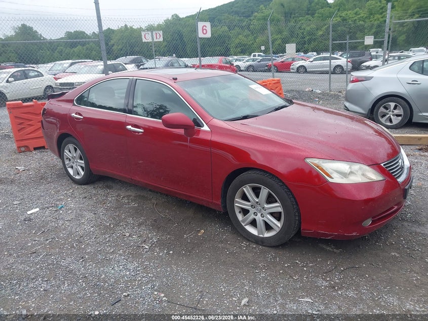 2009 Lexus Es 350 VIN JTHBJ46G592342187 IAAI salvage auction — REAR END, Clear (Virginia), sold $400 on 2026-07-14 (photo 1)