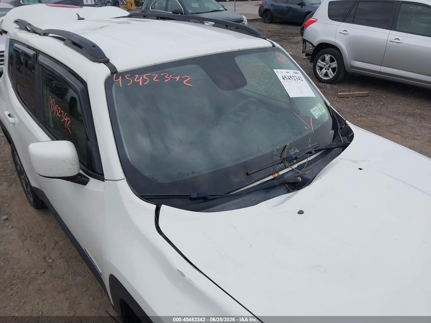 2015 Jeep Renegade VIN ZACCJBBT0FPB62410 IAAI salvage auction — STORM DAMAGE, Salvage Title, sold $900 on 2026-08-04 (photo 6)