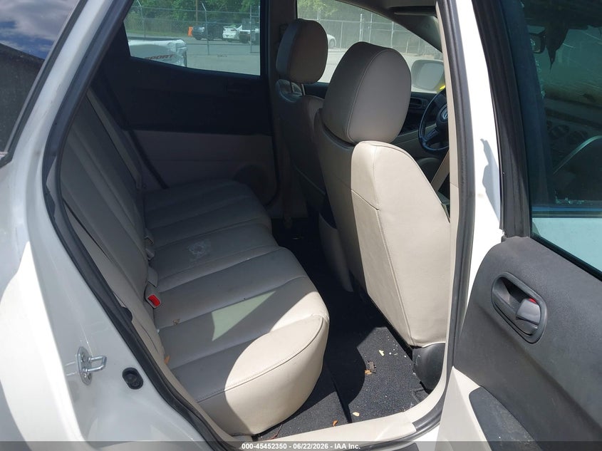 2007 Mazda Cx-7 VIN JM3ER293170136479 IAAI salvage auction — Burn Engine, Salvage (North Carolina), sold $275 on 2026-07-16 (photo 8)