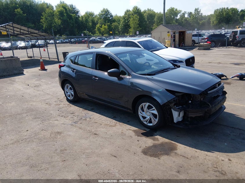2024 Subaru Impreza VIN JF1GUABC6R8305636 IAAI salvage auction — FRONT END, Salvage Title, sold $3,100 on 2026-08-01 (photo 1)