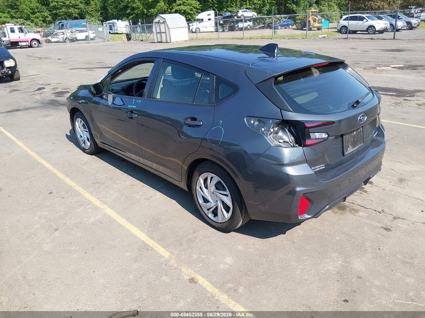 2024 Subaru Impreza VIN JF1GUABC6R8305636 IAAI salvage auction — FRONT END, Salvage Title, sold $3,100 on 2026-08-01 (photo 3)