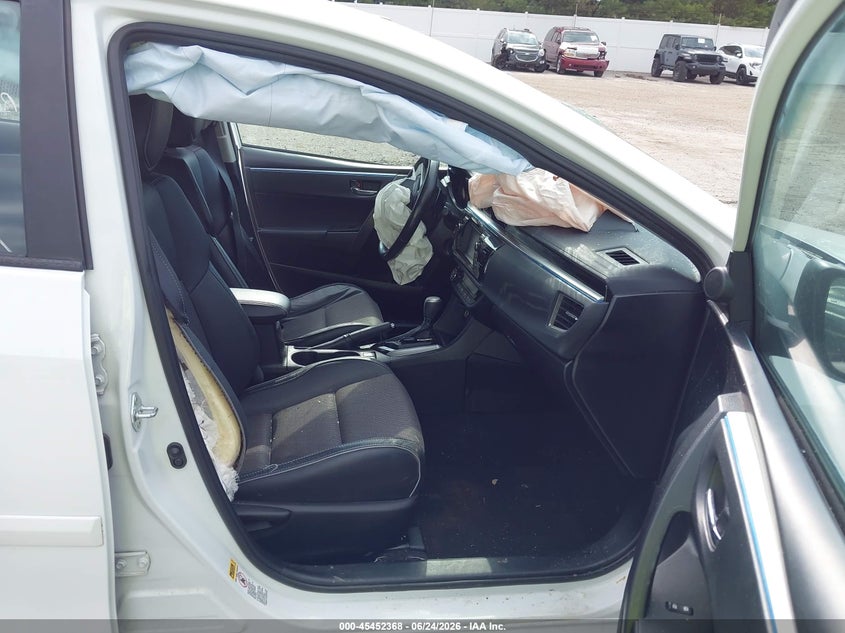 2015 Toyota Corolla VIN 5YFBURHE6FP190094 IAAI salvage auction — LEFT SIDE, Salvage Title, sold $2,150 on 2026-07-28 (photo 5)