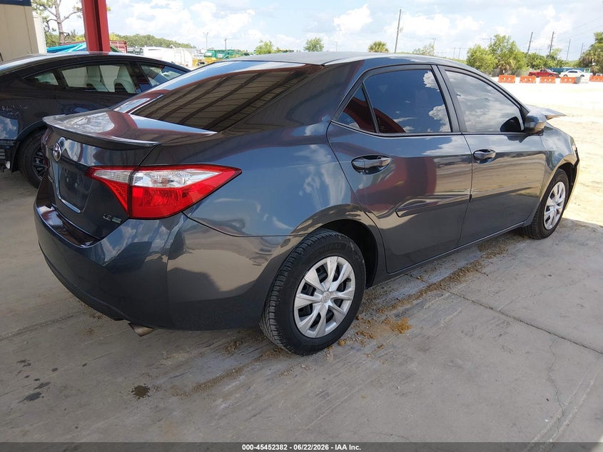 2014 Toyota Corolla VIN 5YFBPRHE6EP127812 IAAI salvage auction — FRONT END, Salvage Title, sold $25 on 2026-07-21 (photo 4)