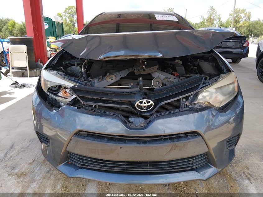 2014 Toyota Corolla VIN 5YFBPRHE6EP127812 IAAI salvage auction — FRONT END, Salvage Title, sold $25 on 2026-07-21 (photo 6)