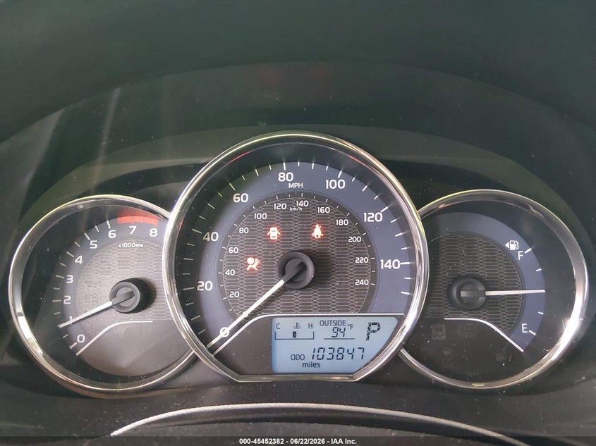 2014 Toyota Corolla VIN 5YFBPRHE6EP127812 IAAI salvage auction — FRONT END, Salvage Title, sold $25 on 2026-07-21 (photo 7)