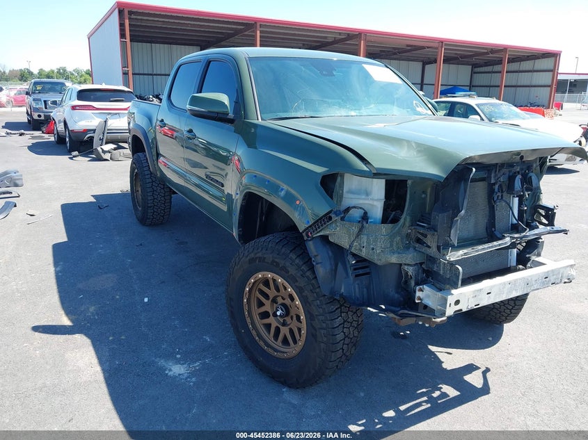 2022 Toyota Tacoma VIN 3TMCZ5AN9NM523113 — IAAI salvage auction photo