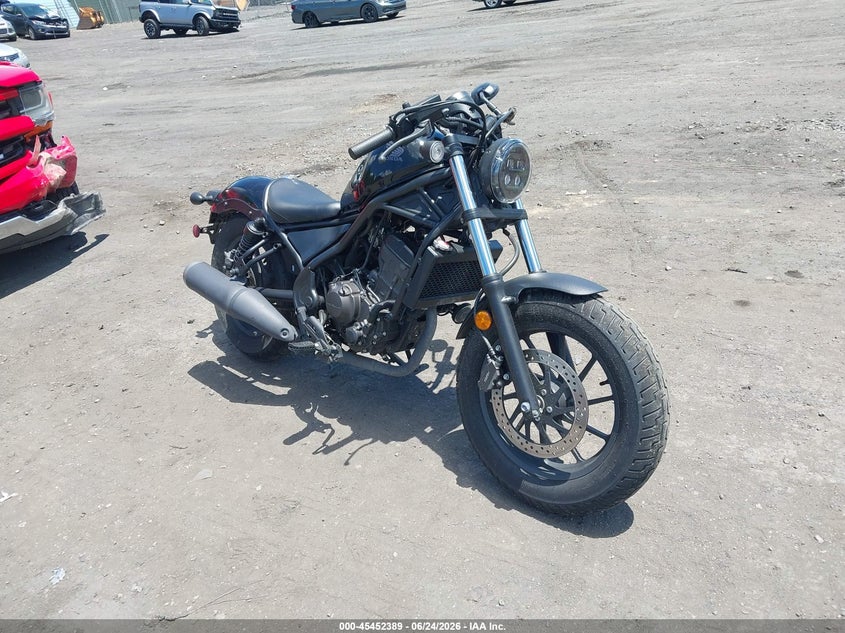 2024 Honda Cm VIN MLHNC5305R5700907 IAAI salvage auction — LEFT SIDE, Salvage (Pennsylvania), sold $800 on 2026-07-22 (photo 1)