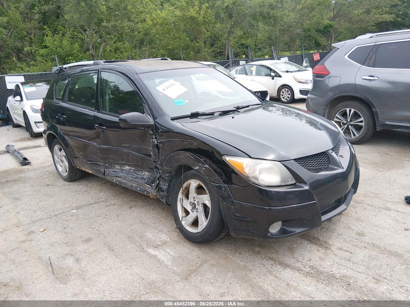 2003 Pontiac Vibe VIN 5Y2SL628X3Z483566 IAAI salvage auction — SIDE, Salvage (Kansas), sold $300 on 2026-08-02 (photo 1)