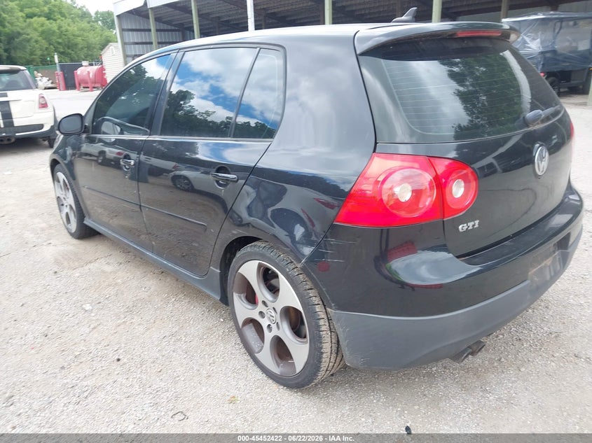 2008 Volkswagen Gti VIN WVWHV71K68W269075 IAAI salvage auction — FRONT END, Clear (Kansas), sold $800 on 2026-08-19 (photo 3)