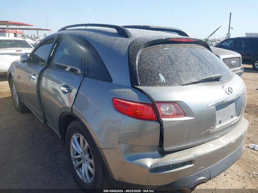 2003 Infiniti Fx35 VIN JNRAS08WX3X205330 IAAI salvage auction — NORMAL WEAR, Clear-Dealer Only (Arizona), sold $400 on 2026-07-28 (photo 3)