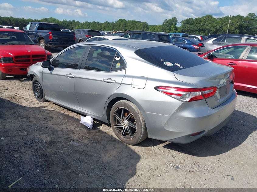 2018 Toyota Camry VIN JTNB11HK1J3034784 IAAI salvage auction — FRONT END, Clear (South Carolina), sold $3,550 on 2026-07-28 (photo 3)