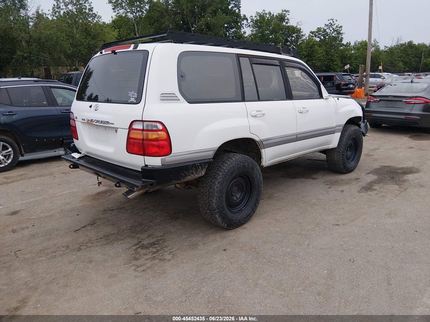 2001 Toyota Land cruiser VIN JTEHT05J012005776 IAAI salvage auction — FRONT END, Mv-907A (New York), sold $25 on 2026-07-29 (photo 4)