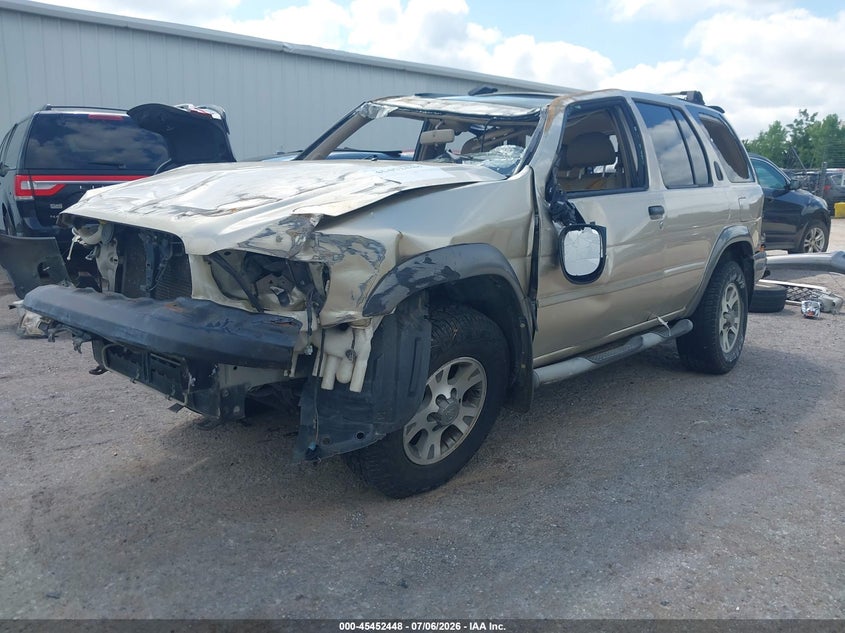 2001 Nissan Pathfinder VIN JN8DR09X31W573582 IAAI salvage auction — ROLLOVER, Non-Repairable (Texas), sold $175 on 2026-08-02 (photo 2)