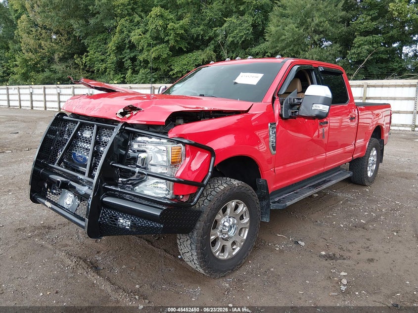 2022 Ford F250 VIN 1FT7W2BN7NEE12878 IAAI salvage auction — FRONT END, Salvage Title, sold $15,250 on 2026-10-08 (photo 2)