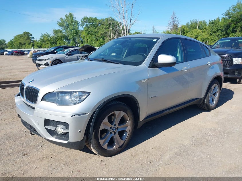 2012 BMW X6 VIN 5UXFG2C51CL780522 IAAI salvage auction — RIGHT FRONT, Clear (Michigan), sold $2,975 on 2026-07-30 (photo 2)