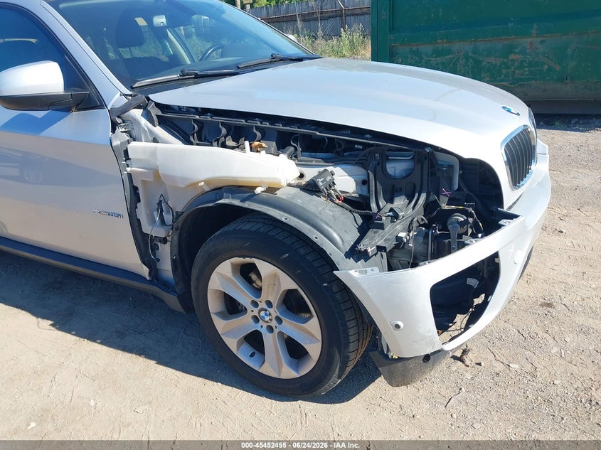 2012 BMW X6 VIN 5UXFG2C51CL780522 IAAI salvage auction — RIGHT FRONT, Clear (Michigan), sold $2,975 on 2026-07-30 (photo 6)
