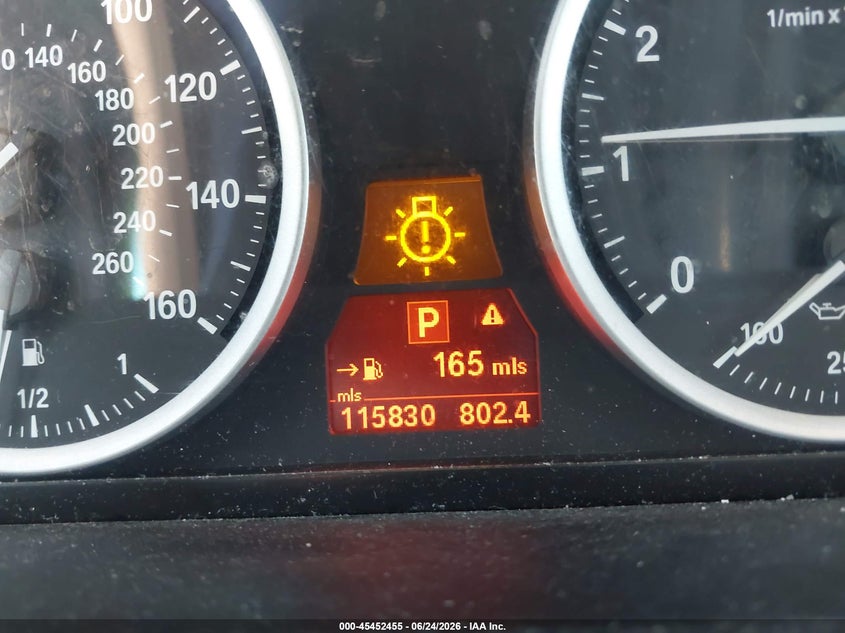 2012 BMW X6 VIN 5UXFG2C51CL780522 IAAI salvage auction — RIGHT FRONT, Clear (Michigan), sold $2,975 on 2026-07-30 (photo 7)