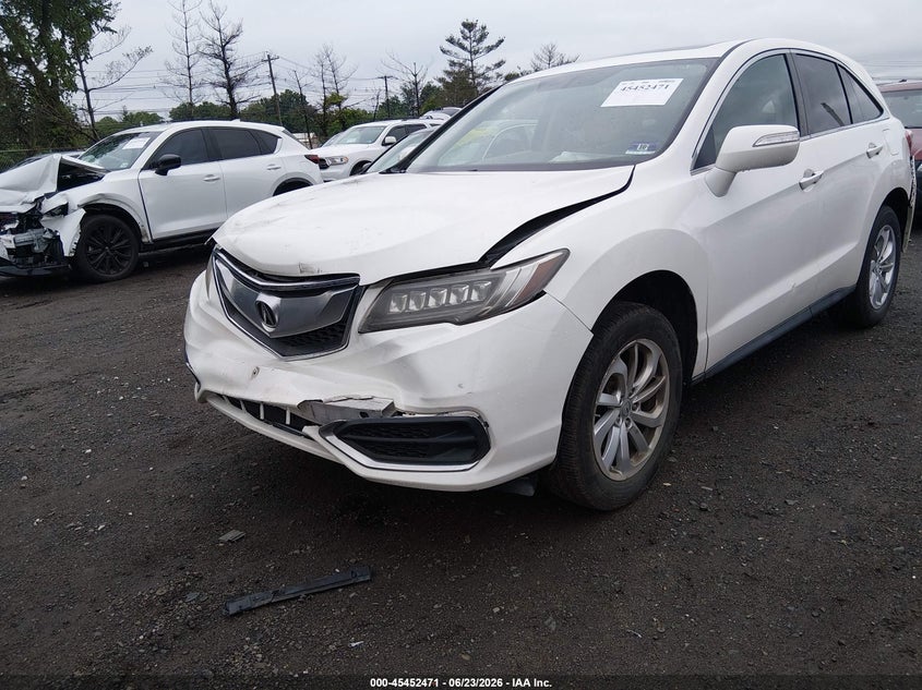 2018 Acura Rdx VIN 5J8TB4H33JL007250 IAAI salvage auction — FRONT & REAR, Salvage (New Jersey), sold $3,850 on 2026-09-02 (photo 6)