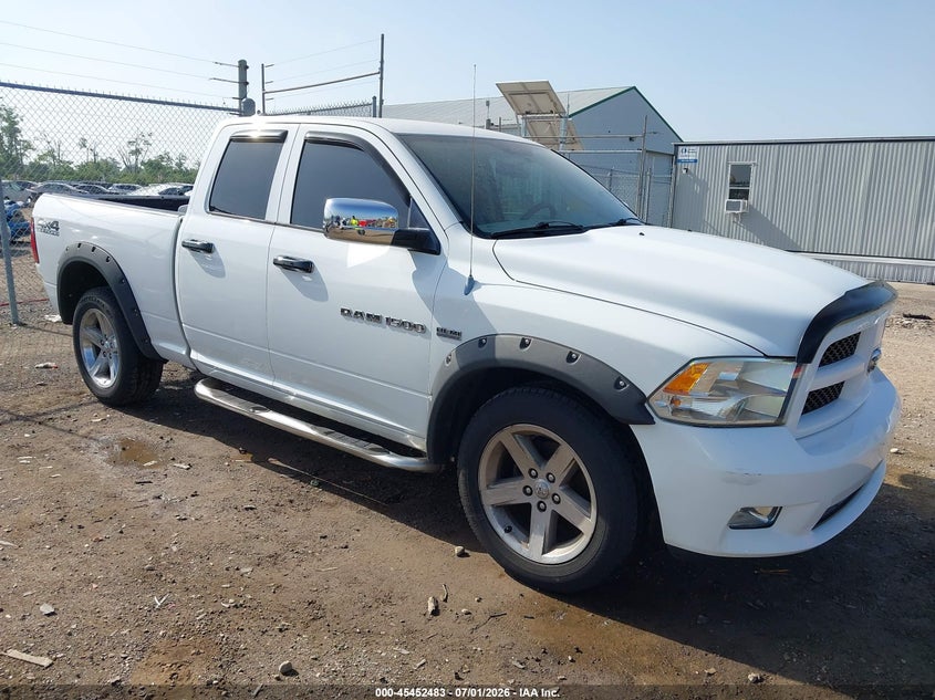 2012 Ram 1500 VIN 1C6RD7FT5CS341111 IAAI salvage auction — REAR END, Salvage (Ohio), sold $2,500 on 2026-07-29 (photo 1)