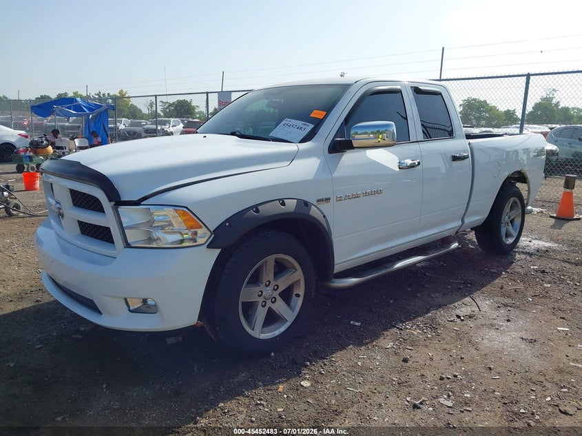 2012 Ram 1500 VIN 1C6RD7FT5CS341111 IAAI salvage auction — REAR END, Salvage (Ohio), sold $2,500 on 2026-07-29 (photo 2)