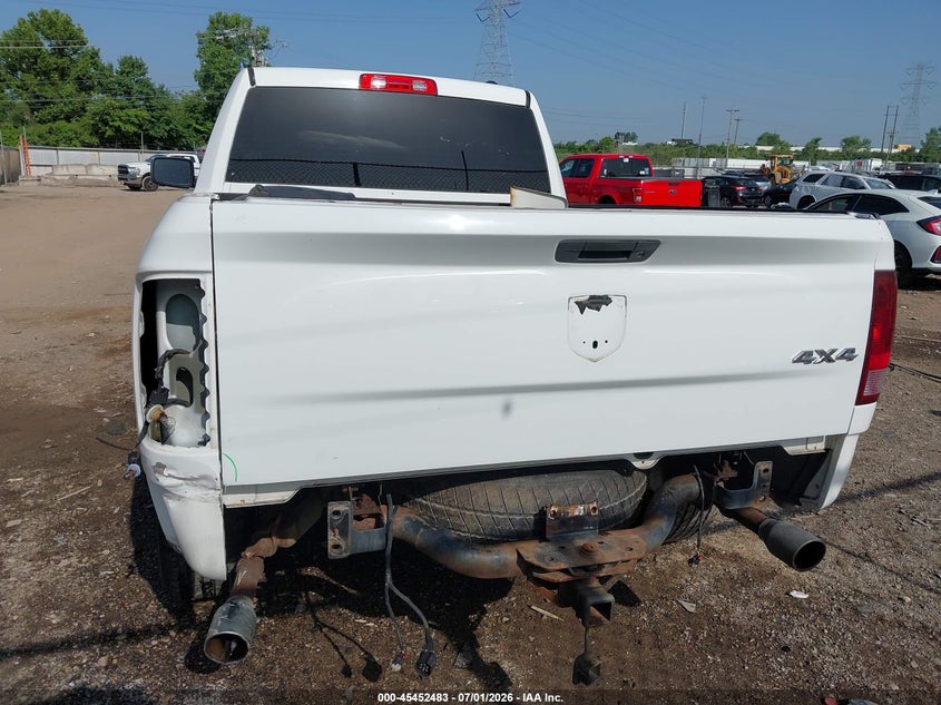 2012 Ram 1500 VIN 1C6RD7FT5CS341111 IAAI salvage auction — REAR END, Salvage (Ohio), sold $2,500 on 2026-07-29 (photo 6)