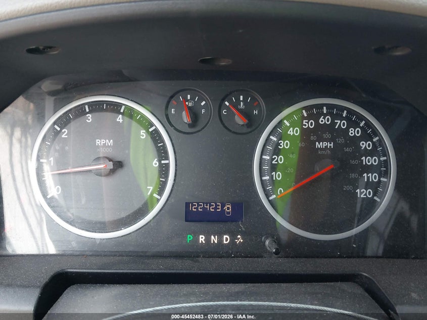 2012 Ram 1500 VIN 1C6RD7FT5CS341111 IAAI salvage auction — REAR END, Salvage (Ohio), sold $2,500 on 2026-07-29 (photo 7)