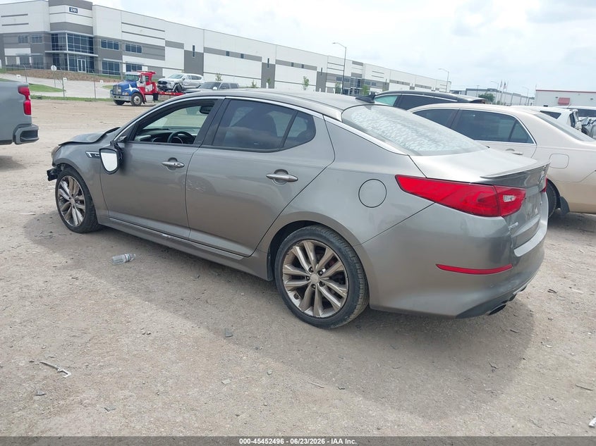 2015 Kia Optima VIN 5XXGR4A68FG507752 IAAI salvage auction — FRONT END, Salvage (Texas), sold $525 on 2026-07-28 (photo 3)
