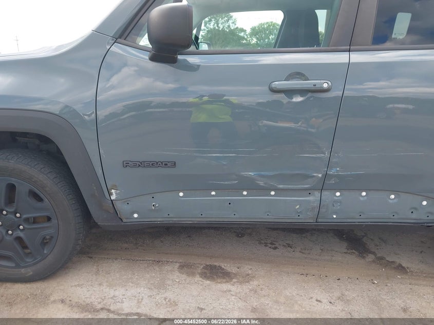 2018 Jeep Renegade VIN ZACCJBAB6JPH25605 IAAI salvage auction — REAR END, Salvage Title, sold $1,800 on 2026-08-19 (photo 6)