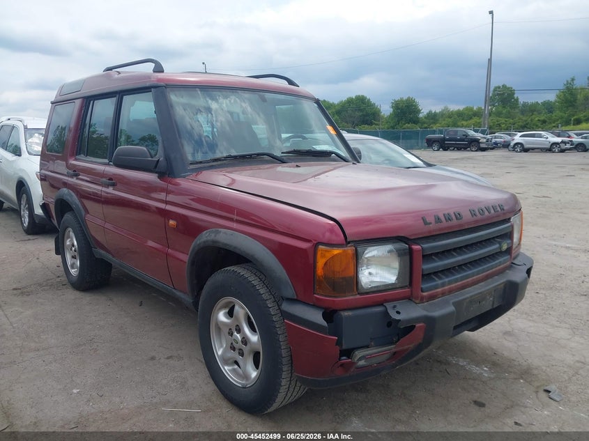 2000 Land rover Discovery VIN SALTY1246YA265578 IAAI salvage auction — NORMAL WEAR, Original (Ohio), sold $300 on 2026-07-21 (photo 1)