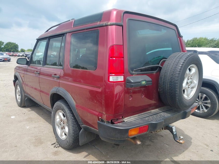 2000 Land rover Discovery VIN SALTY1246YA265578 IAAI salvage auction — NORMAL WEAR, Original (Ohio), sold $300 on 2026-07-21 (photo 3)