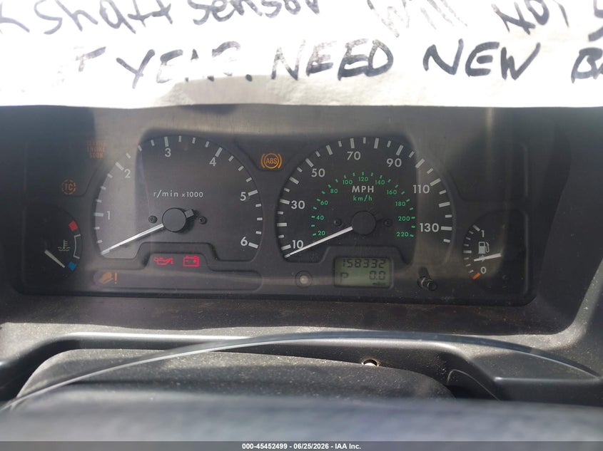 2000 Land rover Discovery VIN SALTY1246YA265578 IAAI salvage auction — NORMAL WEAR, Original (Ohio), sold $300 on 2026-07-21 (photo 7)