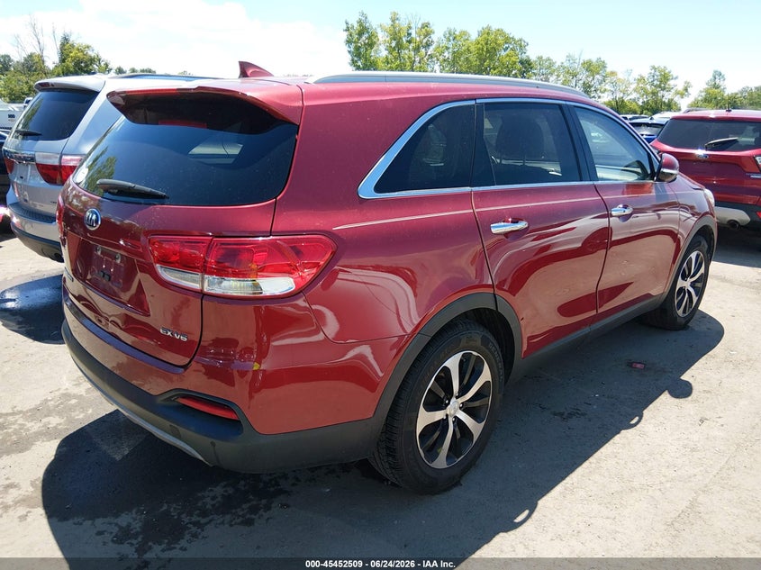 2017 Kia Sorento VIN 5XYPH4A57HG251385 IAAI salvage auction — FRONT END, Salvage (Ohio), sold $1,500 on 2026-07-21 (photo 4)