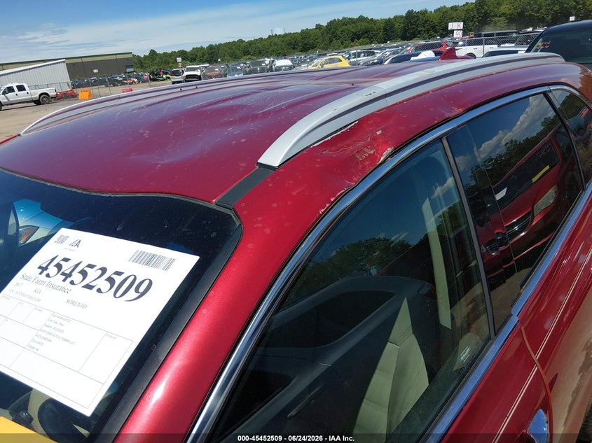 2017 Kia Sorento VIN 5XYPH4A57HG251385 IAAI salvage auction — FRONT END, Salvage (Ohio), sold $1,500 on 2026-07-21 (photo 6)