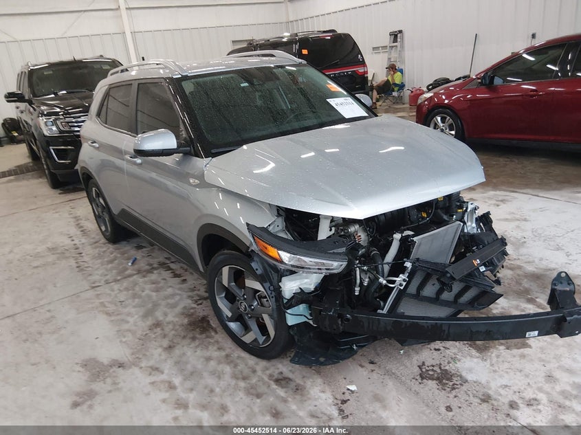 2021 Hyundai Venue VIN KMHRC8A34MU072156 IAAI salvage auction — FRONT END, Salvage Title, sold $2,750 on 2026-08-01 (photo 1)