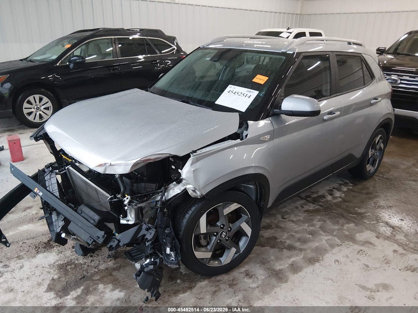 2021 Hyundai Venue VIN KMHRC8A34MU072156 IAAI salvage auction — FRONT END, Salvage Title, sold $2,750 on 2026-08-01 (photo 2)